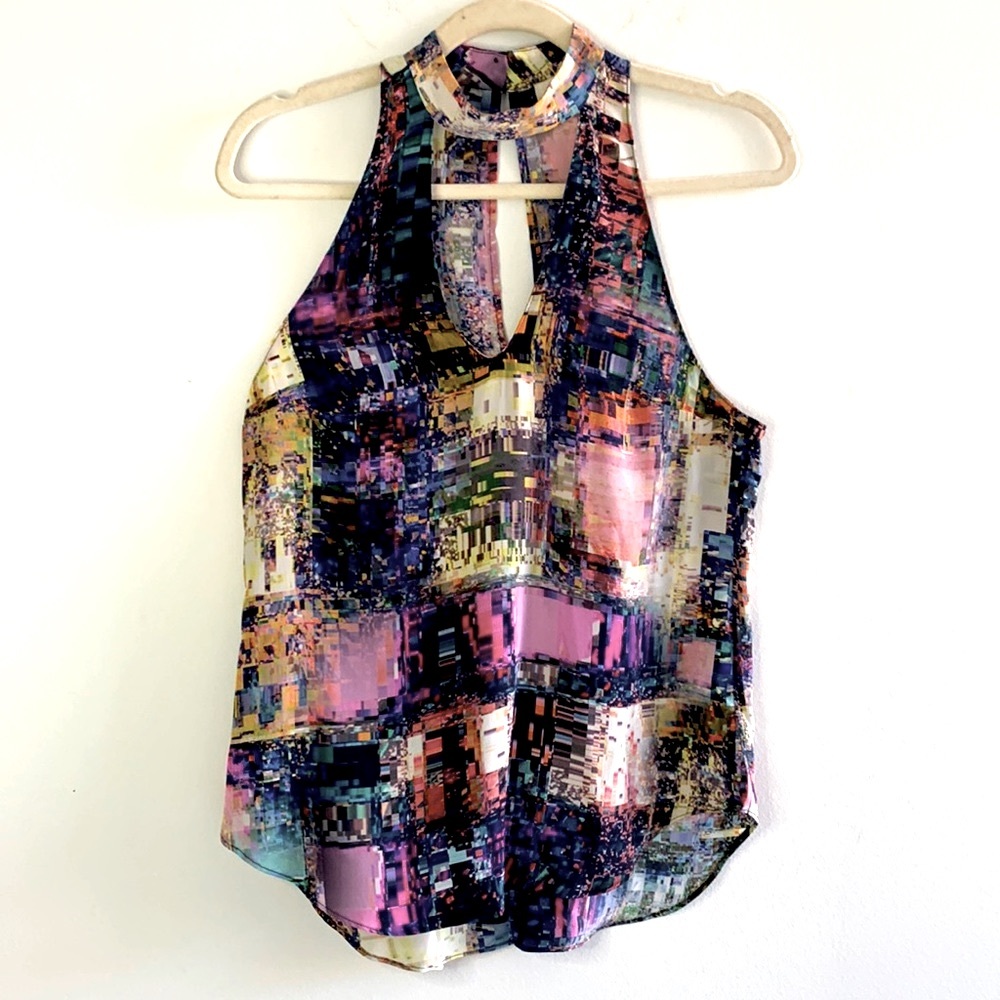 Amanda Uprichard | Halter | Geometric Design